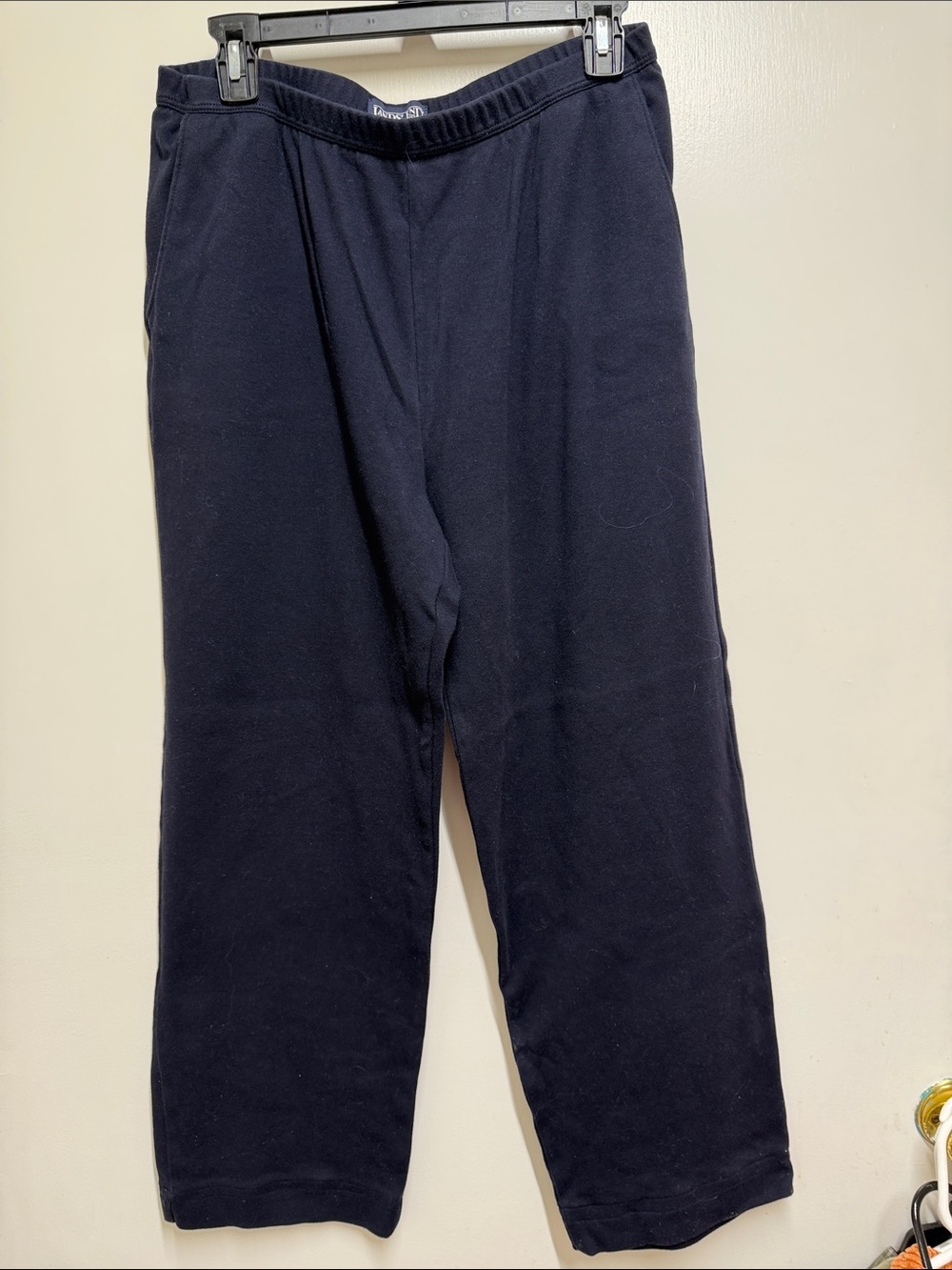 Lands' End Navy Pull-On Men's Sweatpants